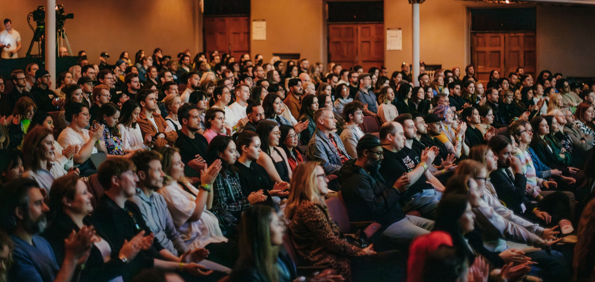 Attendees enjoying quality content at Semi Permanent Aotearoa